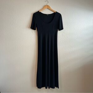 Kookai Classic Black Midi Dress